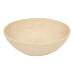 Decorative bowl Serio polyresin beige D24.5x7.5cm