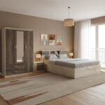Olympus Castillo Toro Bedroom Set with Bed 160x200cm Set of 4pcs