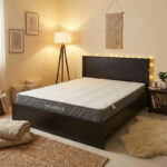Bed with mattress Athos-Dreamer wenge 160x200cm