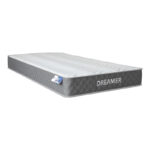 Bed with mattress Nevil-Dreamer pu white 100x200cm - Image 3
