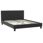 Bed with mattress Nevil-Dreamer pu black 150x200cm - Image 2