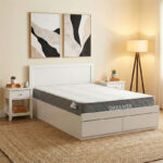 Bed with mattress and drawer Olympus-Dreamer white 120x200cm