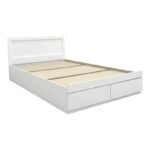 Bed with mattress and drawer Olympus-Dreamer white 160x200cm - Image 2