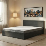 Bed with mattress and drawer Olympus-Dreamer wenge 160x200cm