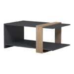 Coffee table Masasi anthracite - sonoma 80x50x35cm - Image 3