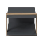 Coffee table Masasi anthracite - sonoma 80x50x35cm - Image 5