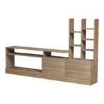 Seruno TV unit sonoma 170x25x100cm - Слика 4