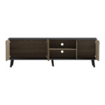Tuscany sonoma-anthracite TV stand 180x41x51cm - Image 2