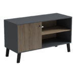 Tuscany sonoma-anthracite TV stand 100x40x51cm - Image 5