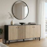 Buffet Tuscany sonoma-anthracite 180x40x78.6cm