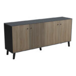 Buffet Tuscany sonoma-anthracite 180x40x78.6cm - Image 5