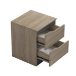 Bedside table Verena  sonoma-anthracite 40x40x50cm - Image 2