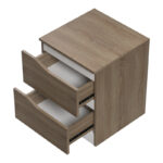 Bedside table Verena sonoma-white 40x40x50cm - Image 2