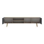 Osclo sonoma-anthracite TV cabinet 160x30x53.5cm - Image 2