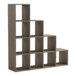 Scala sonoma bookcase 129.5x29x129.5cm - Image 2