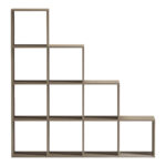 Scala sonoma bookcase 129.5x29x129.5cm - Image 3