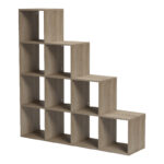 Scala sonoma bookcase 129.5x29x129.5cm - Image 4