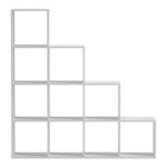 Scala white bookcase 129.5x29x129.5cm - Image 3