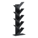 Bookcase Fyllo anthracite 50x25x141.5cm