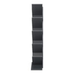Bookcase Fyllo anthracite 50x25x141.5cm - Image 4