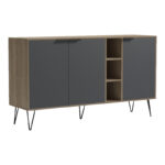 Balain buffet sonoma-anthracite 142x35.5x83cm - Image 3