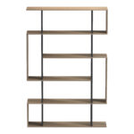 Mito sonoma-anthracite bookcase 108.5x25x161cm - Image 3
