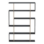 Mito anthracite-sonoma bookcase 108.5x25x161cm - Image 3