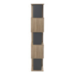 Cubik sonoma -anthracite  bookcase 35x30x161cm - Image 6