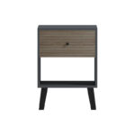 Tuscany bedside table sonoma-anthracite 40x40x55cm - Image 3