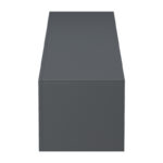 Wall-mounted TV cabinet with led Rival anthracite 180x35x30cm - Image 5