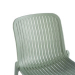 Teragi stackable chair pp with UV protection mint 58x43.5x82cm - Image 6