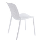 Teragi stackable chair pp with UV protection white 58x43.5x82cm - Image 2