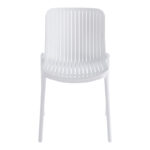 Teragi stackable chair pp with UV protection white 58x43.5x82cm - Image 4
