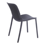 Teragi stackable chair pp with UV protection anthracite 58x43.5x82cm - Image 2