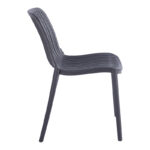 Teragi stackable chair pp with UV protection anthracite 58x43.5x82cm - Image 3