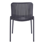 Teragi stackable chair pp with UV protection anthracite 58x43.5x82cm - Image 5