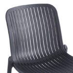 Teragi stackable chair pp with UV protection anthracite 58x43.5x82cm - Image 6