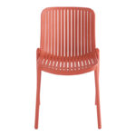 Teragi stackable chair pp with UV protection terracotta 58x43.5x82cm - Image 4