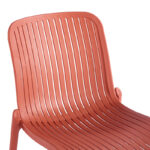 Teragi stackable chair pp with UV protection terracotta 58x43.5x82cm - Image 6