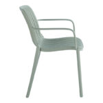 Teragi stackable armchair pp with UV protection mint 59x57x82cm - Image 3