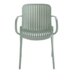 Teragi stackable armchair pp with UV protection mint 59x57x82cm - Image 4