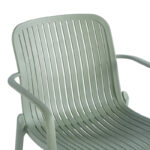 Teragi stackable armchair pp with UV protection mint 59x57x82cm - Image 6