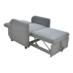 Armchair-bed Flexa fabric gray 85x92x84cm - Image 2
