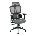 ErgoFlow office chair black-gray 73x64x112-135cm