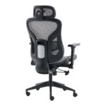 Mesgo office chair black-gray 68x67-72x110-136cm - Image 2