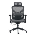 Mesgo office chair black-gray 68x67-72x110-136cm - Image 5