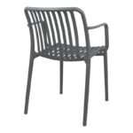 Armchair Zoi pp in anthracite 54x57.5x79cm - Image 2