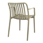 Armchair Zoi pp in cappuccino 54x57.5x79cm - Image 2