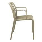 Armchair Zoi pp in cappuccino 54x57.5x79cm - Image 3