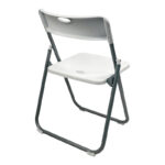 Folding chair Edison white 38x49x73cm - Image 2